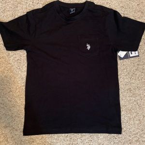 U.S. Polo Assn. Crewneck Short Sleeve (Black)